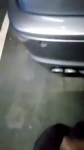 Jerking off on a BMW