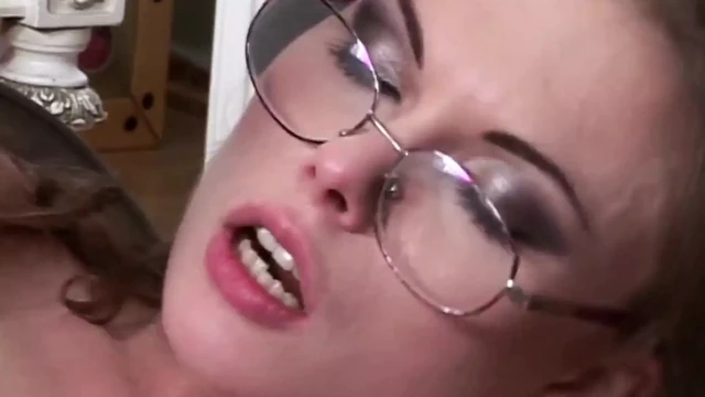 Nasty nympho lady fucked and facialized