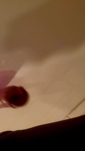 Taking a big dildo