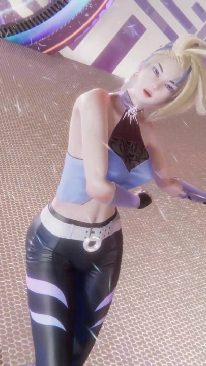 MMD  Aespa - Drama - Akali Sexy Kpop Dance League of Legends Hentai Uncensored 4K 60FPS | Clip 1