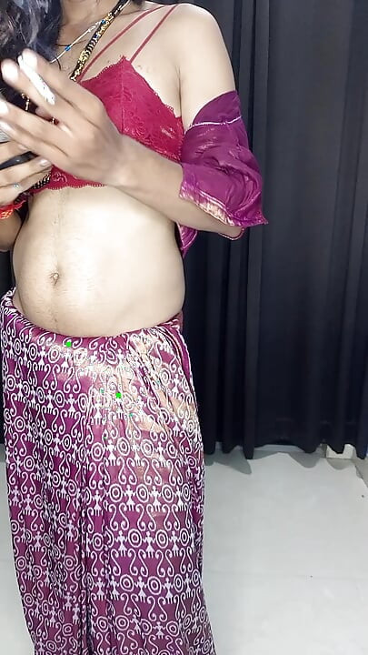 my sexy hot saree and bra panty