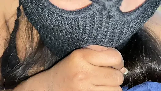 My stepsister Accidently Suck my big cock in Morning Full hindi dirty talk sex