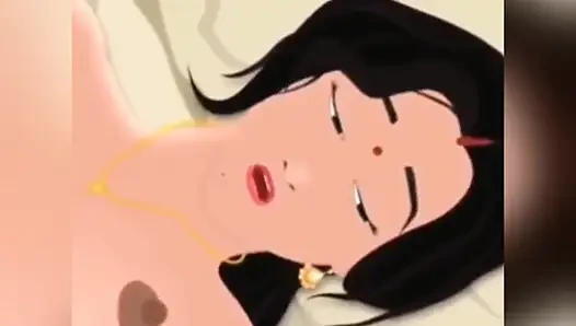 Bhabhi ji ko mast chut ko chatne me maja aaya