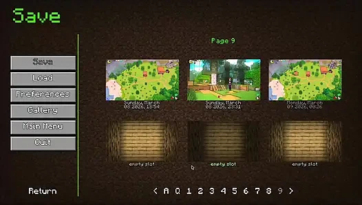 Alex Sucks Steve Through a Gloryhole! Sloppy Blowjob HornyCraft Minecraft Parody