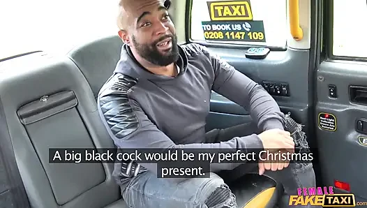 Female Fake Taxi - Big Black Cock Deep in Drivers Ass