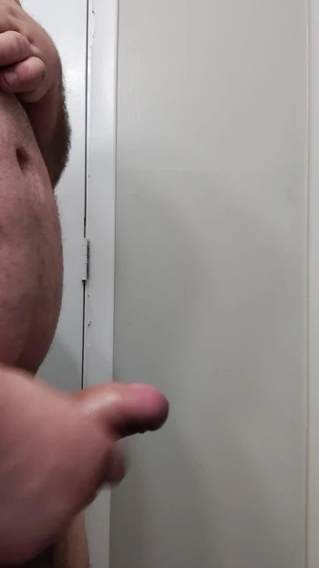 Cumming jacking off pissing