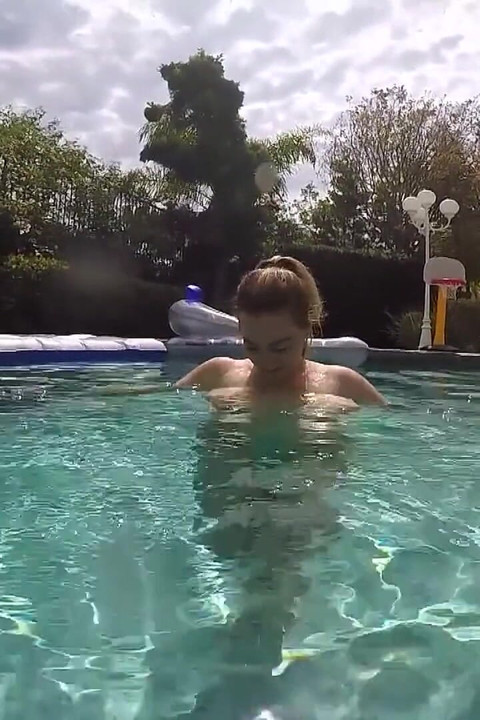 Natasha Nice Gets Frisky In Her Pool And It Leads To Deep Diving Sex- Perv Milfs n Teens