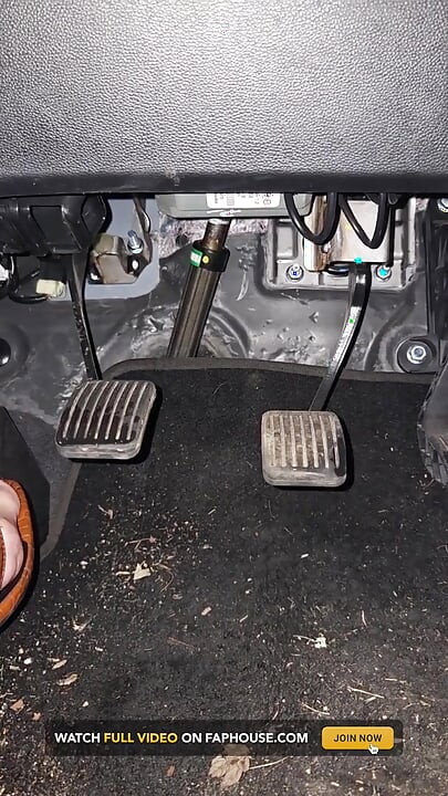 Fetiš na stopala pumpanje pedale