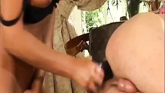 Blonde German MILF Gets Toyed Fisted and Fucked in Fetish Scene