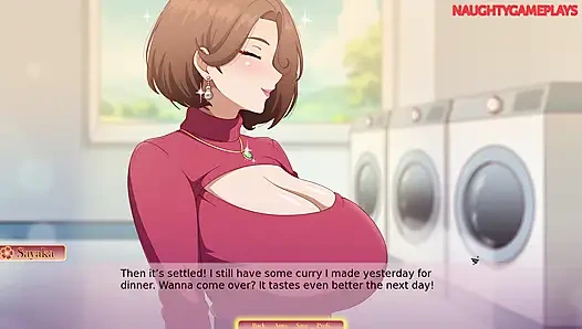 Sayaka, meine freche milf-nachbarin von erebeta - sexy stiefmutter mit dicken titten genießt heißen sex mit ihrem neuen nachbarn