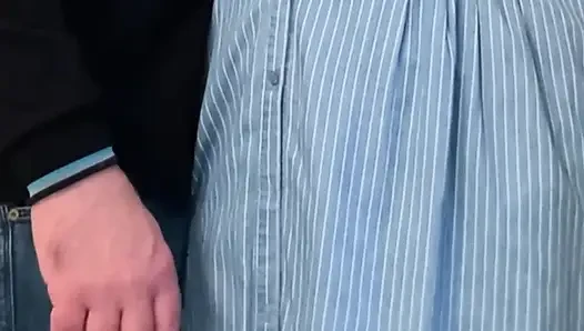 I Masturbate a Perfect Slut Without Panties