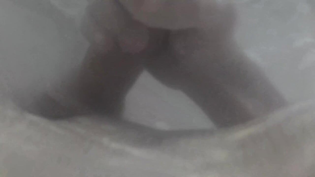 Underwater masturbation and cum