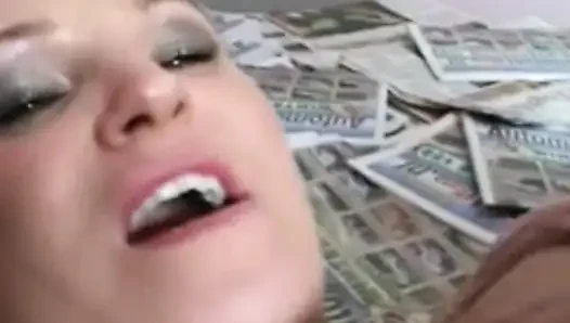Schöne holländische blonde verführung