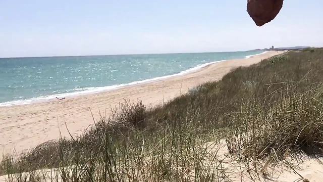 Caught at the beach