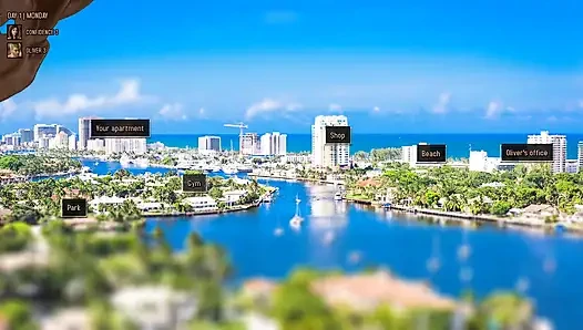 Adrianne ve Oliver: evli bir ev hanımının ve sosyal ağ modelinin seks maceraları bölüm 1