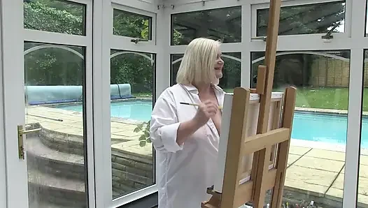 The Model with the big cock