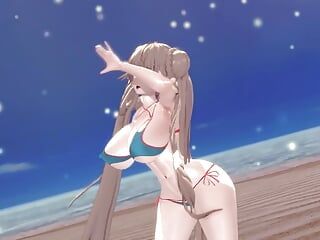 Mmd R-18 - chicas anime sexy bailando - clip 180