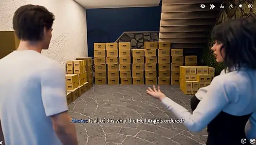 Patron orta yaşlı seksi kadın Susan Alexis'den evde yardım istiyor ve sonra onu çok özel seks oyuncaklarına sokuyor sikişiyor ve dölleniyor