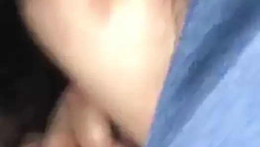 Latina Sucking Dick In The Backseat On Her Lunch Break