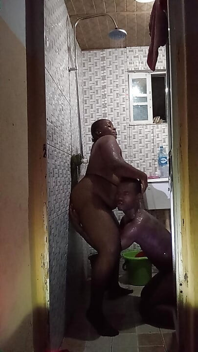 Standing Shower Sex with Stepbrother