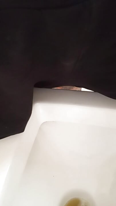 Hot man peeing