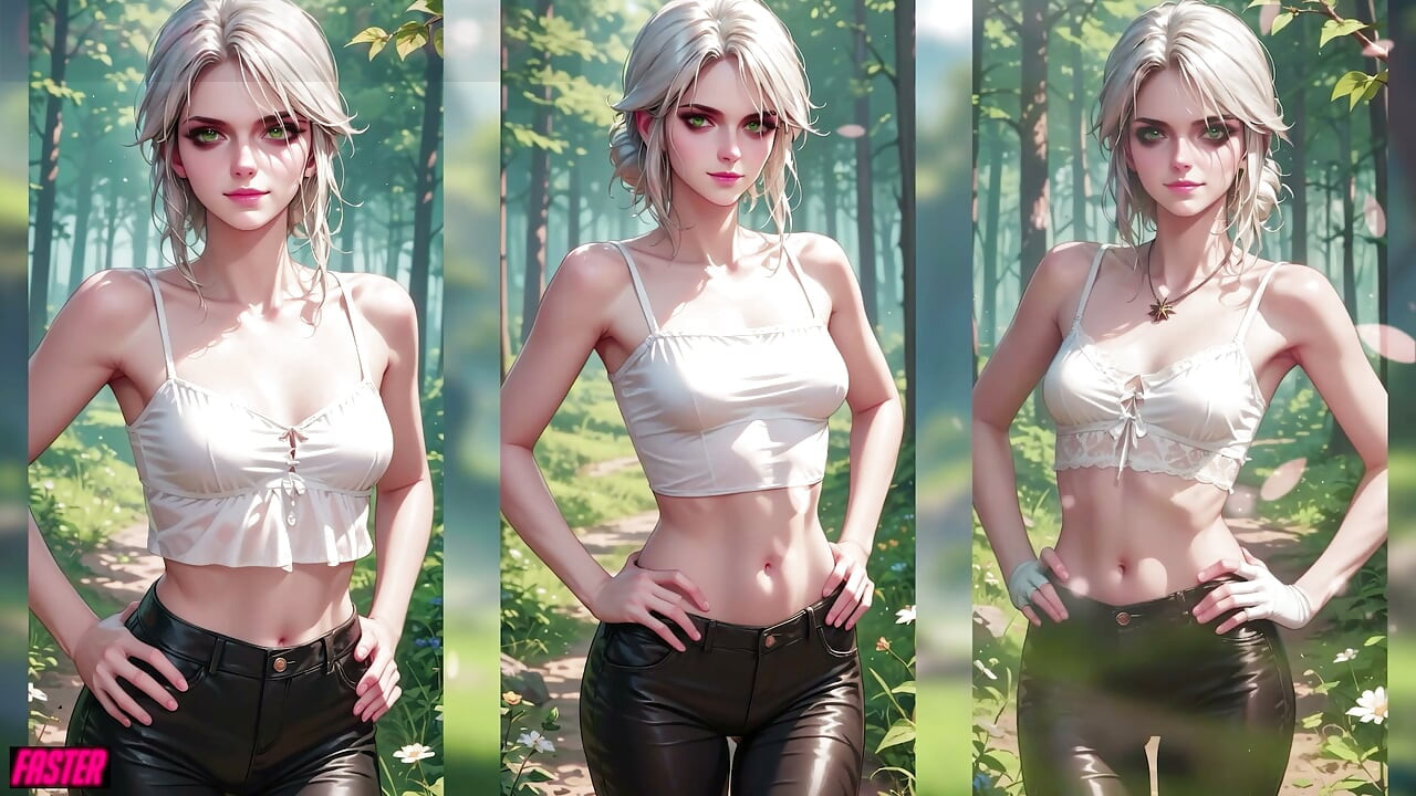 Gol Hot Blonde Anime Ciri JOI Challenge Gooning