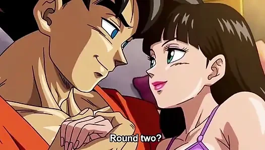 Goku seduce his pregnant wife for doing anal first time
