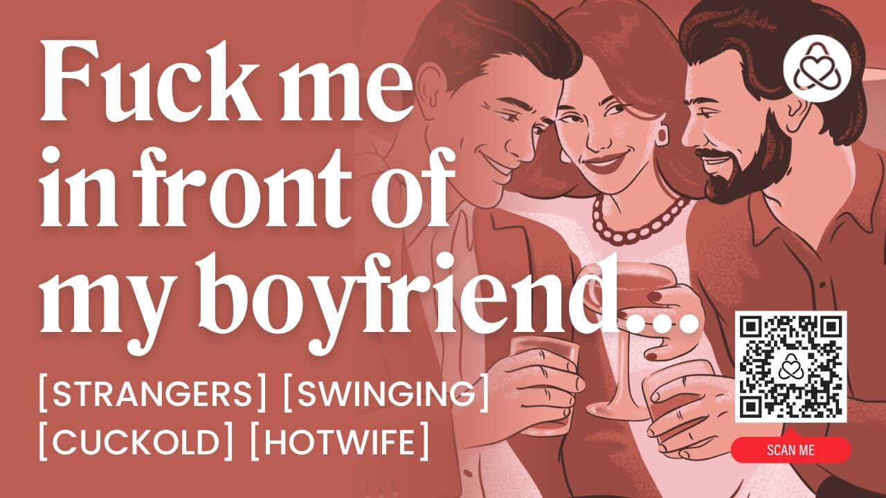 ASMR Audio Porn: First Time Hotwife Threesome at a Swingers Club with Cuckold Boyfriend - Erotic Audio Story