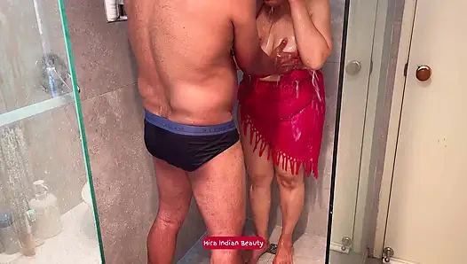 Most Erotic Shower Sex - Step Brother HARD FUCKING his Step Sister - Deep and Rough Anal Pounding and Soaping