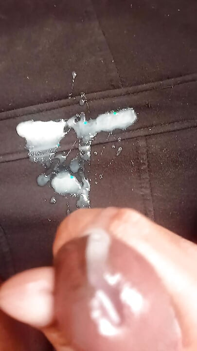 Nice dick mastibating  cum short
