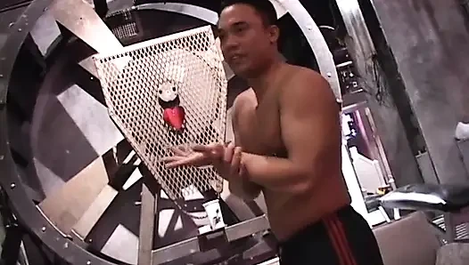 Rekaman di balik layar bintang porno beraksi