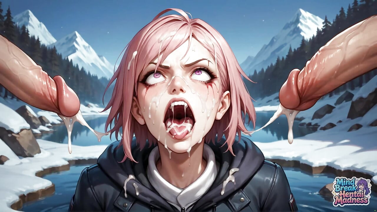 Snowbound Climax: Crimson Monster's Winter Ejaculation