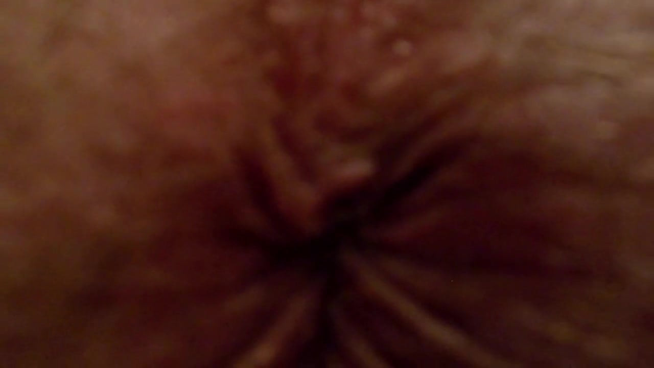 Cute asshole closeup