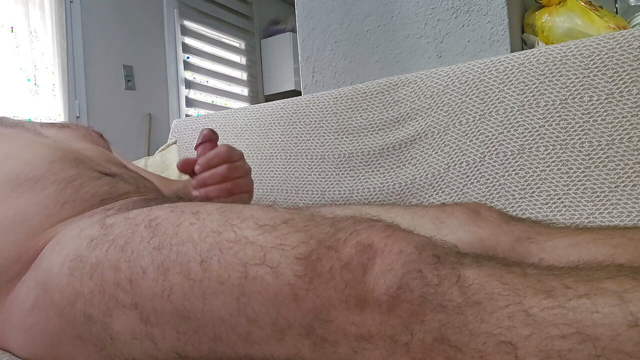 Masturbating at home
