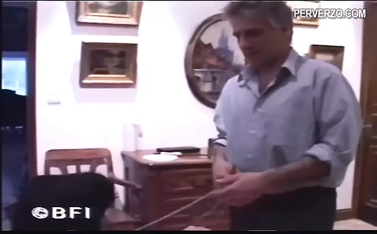 Small titted slut gets punished by her master