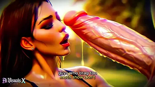 (4k) porno animasi ai 3d - baddie latina memuja kontol putih besar (asmr antar ras) - ai visuals x