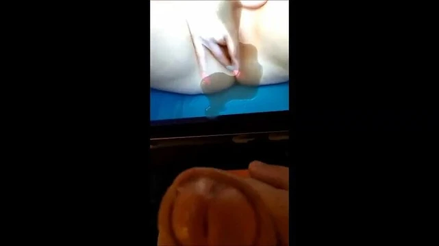 Jerking on czechorgasm video