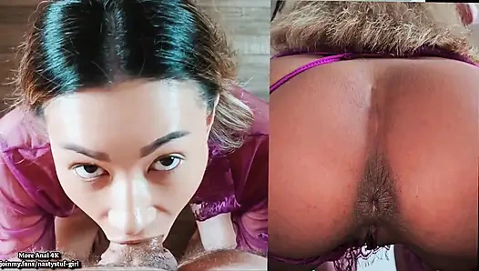 Just a Regular Fuck with a Hot Asian Stepmom but Her Ass Ready to Gaping
