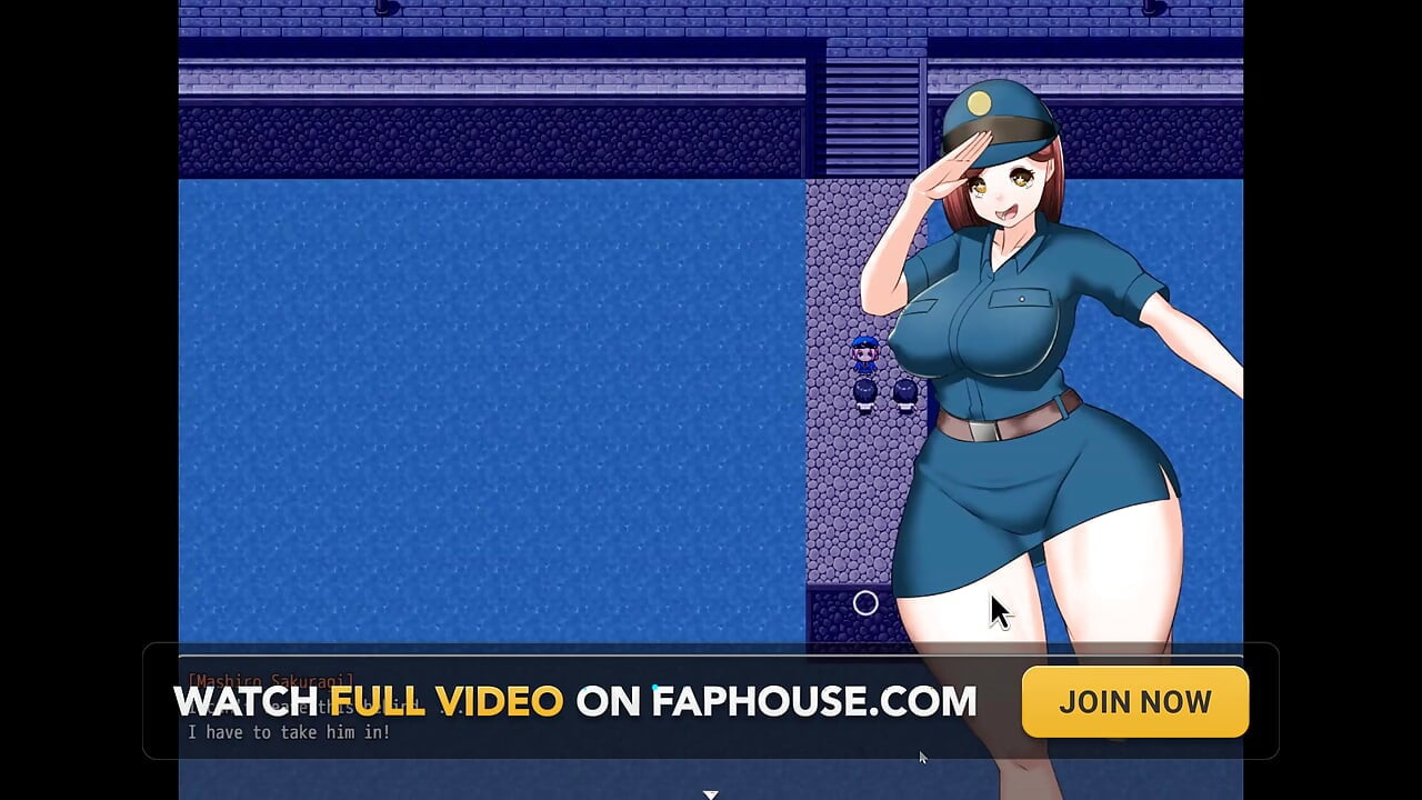 Impregnation Island Taboo Hentai Game Ep.12 Policewoman Naked and Fucked in the Street!