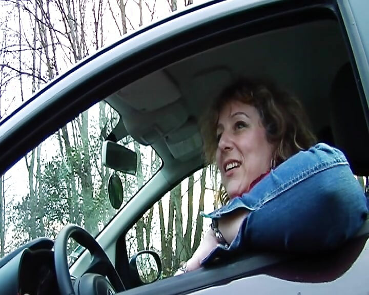 Old BBW Lady From France Got Big Cock in Her Anal Hole