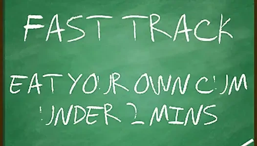 NUR AUDIO - Schluck dein eigenes sperma unter 2 minuten