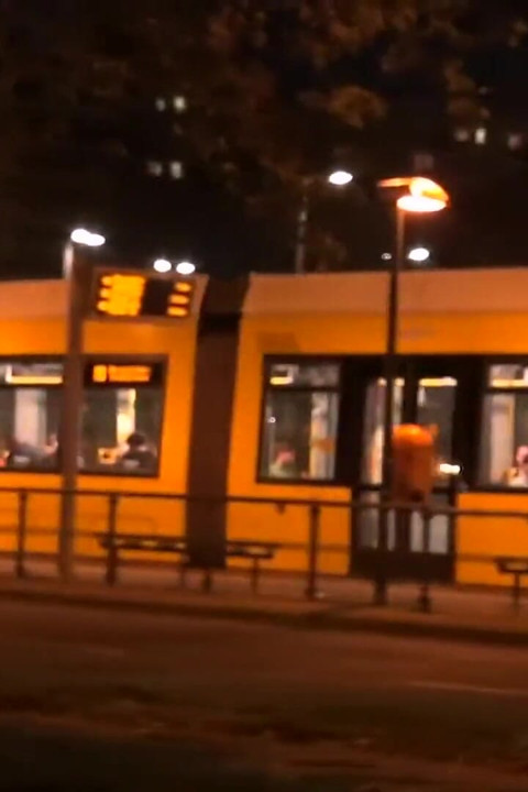 Tante seksi bertubuh kurus paris dientot di jalan utama di berlin (luar ruangan)