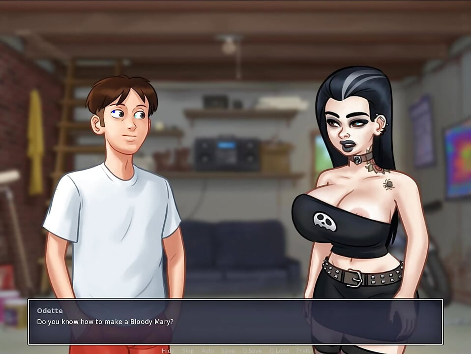 SUMMERTIME SAGA part 319 - projekt tatto autorstwa MissKitty2k