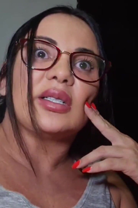 Curious Stepmom Watches TV and Sucks Stepson's Cock