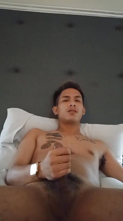 Sexy Asian Guy Hotel Wanking