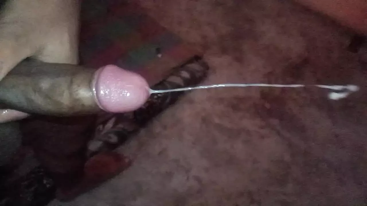 今天我在我的房间里射精