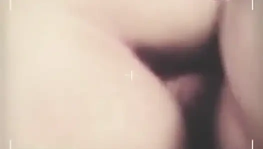 Retro analsex, heiße lockige brünette liza