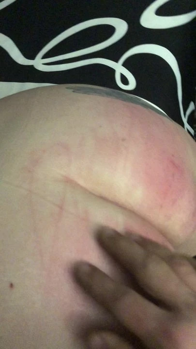 Spanking her