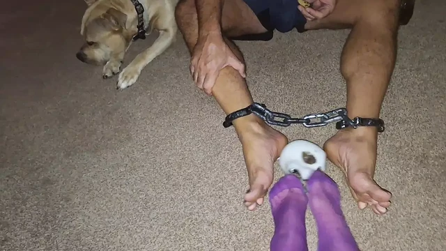 Showing off our feet for Halloween