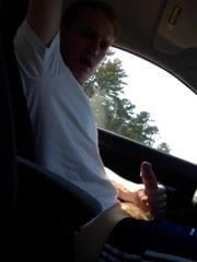 Horny hunks in car 8